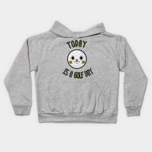 golf ball beam Kids Hoodie